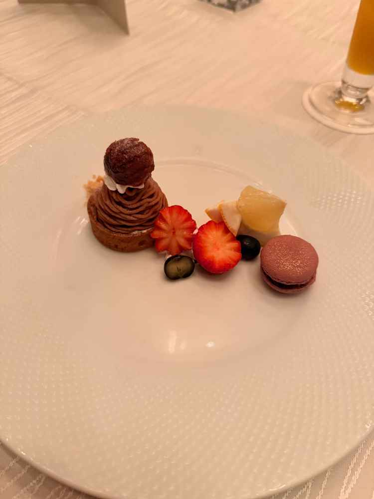 デザートまでこだわってた