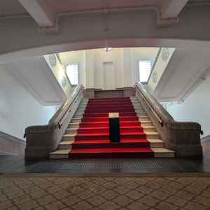 撮影スポットとなっている階段