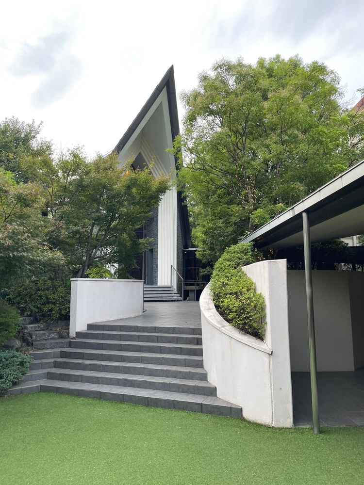 チャペルの外です。