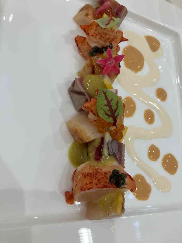 オマール海老とホタテです。