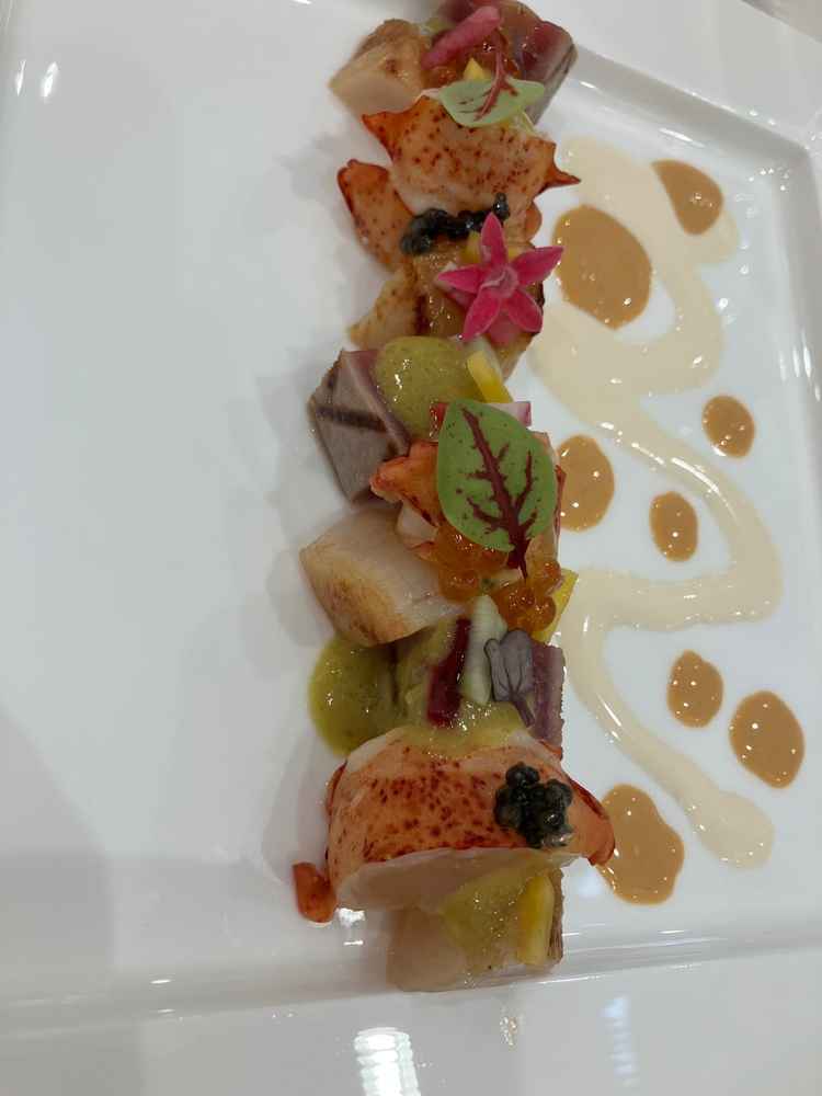 オマール海老とホタテです。