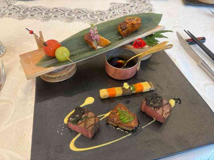 試食時のお料理