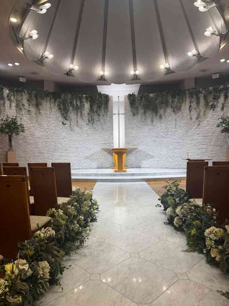 チャペルとがとても魅力的でした。落ち着いた雰囲気が好きです。