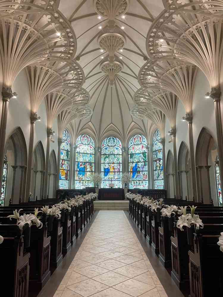 天井が高く厳かな雰囲気があり、非日常を感じられる迫力のある大聖堂だと感じました。