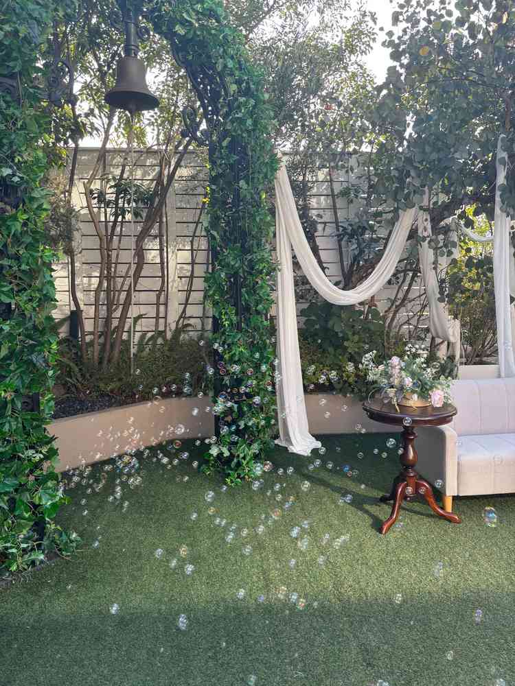 屋上グリーンがとても綺麗だったのとシャボン玉の演出が最高でした！