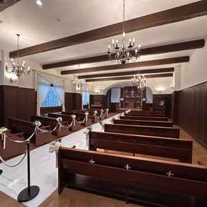 挙式会場、オルゴールがある