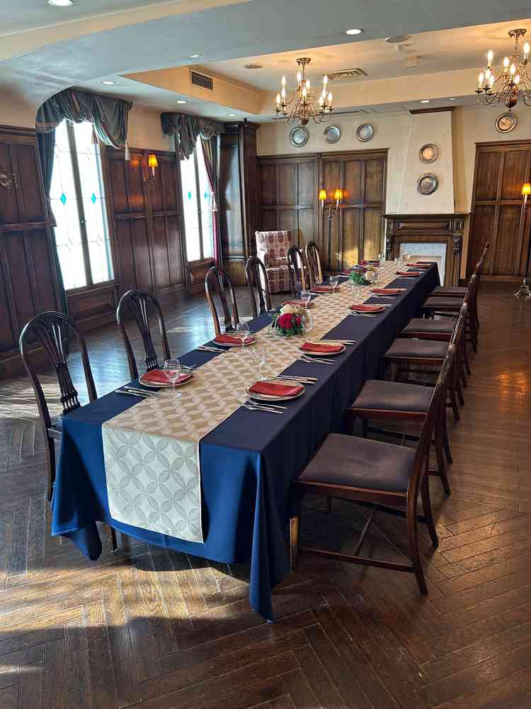 パーティー会場もたくさんあり、それぞれ違った雰囲気で好みに合わせて選べるのは良い。