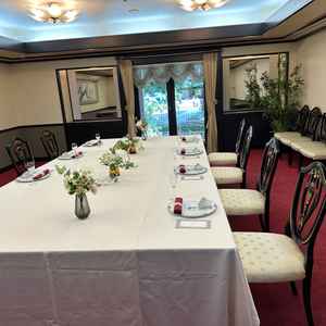 会食会場「楷」の様子