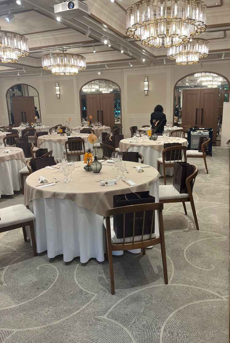 披露宴会場です。