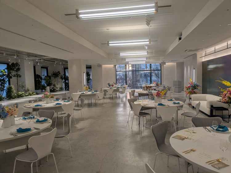 洗練された披露宴会場