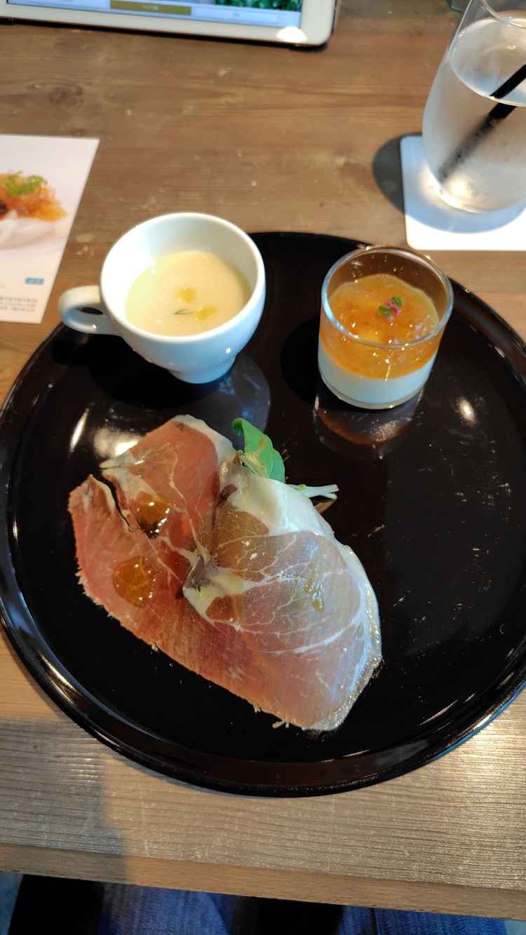 試食したお料理。