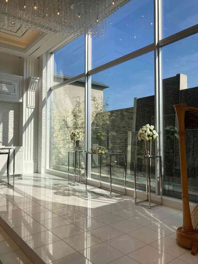 自然光の差し込む素敵なチャペルでした。