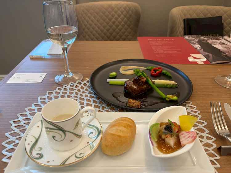 試食させていただいた食事です。