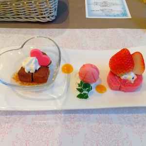 試食させて頂いたデザート