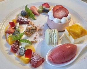 デザートが美味しかった