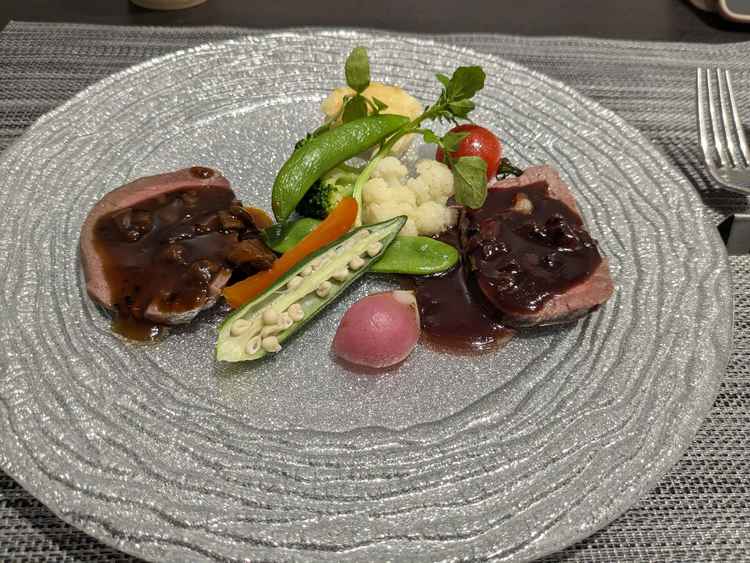 和洋選べるお料理で両方を試食できた