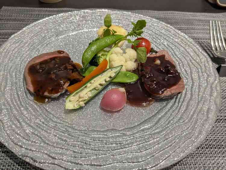 和洋選べるお料理で両方を試食できた