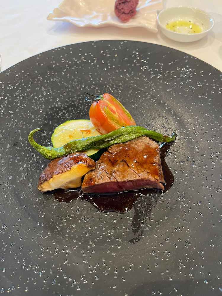 洗練された料理