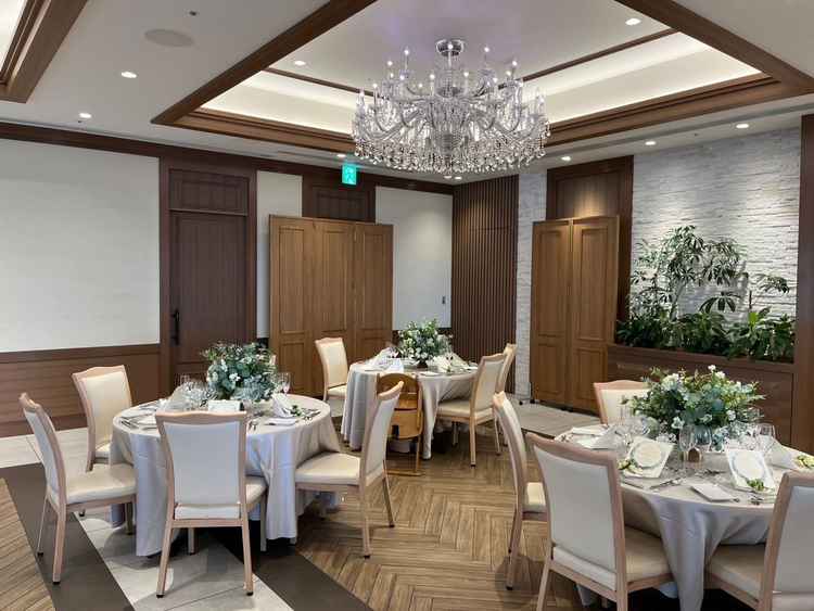 披露宴会場①です