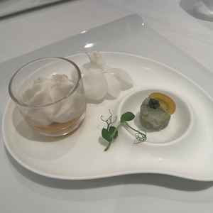 前菜の試食