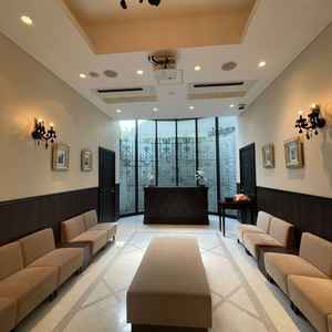 どこの式場の待合室よりもシックで落ち着きのある高級レストランのような雰囲気でした。