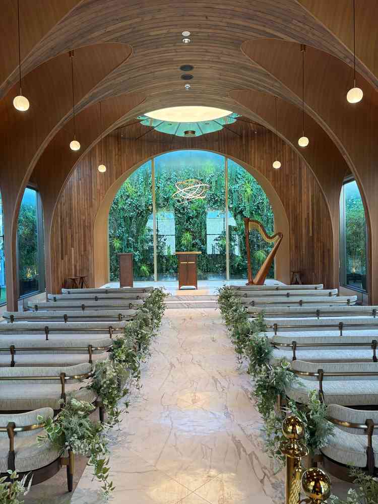 改装後のチャペル