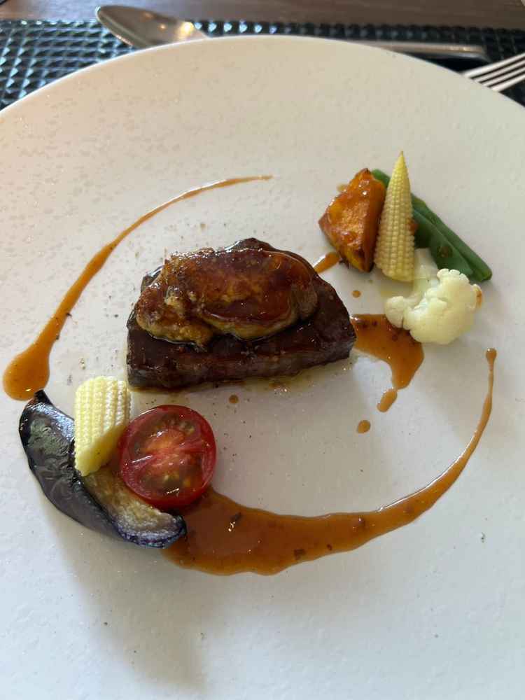 試食したメイン料理