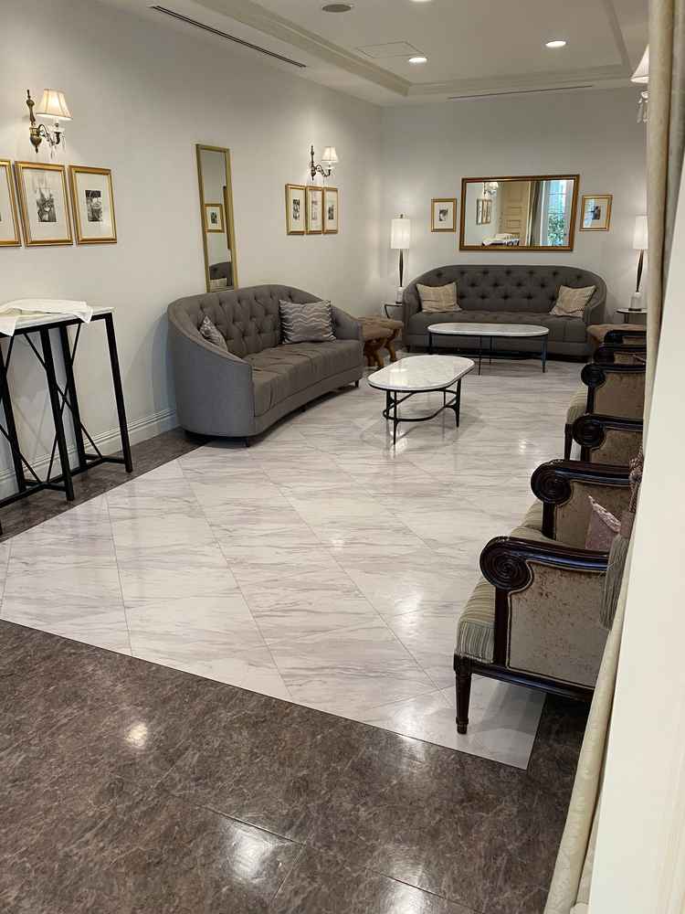 親族控室の様子。新郎側、新婦側とカーテンで仕切ることもでき、プライベート感がありました。