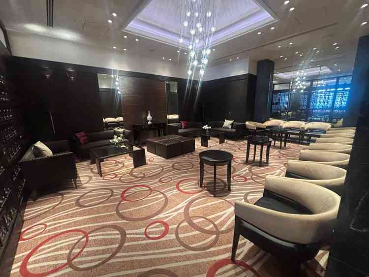 ゲストの待機場所も広くて良かったです。