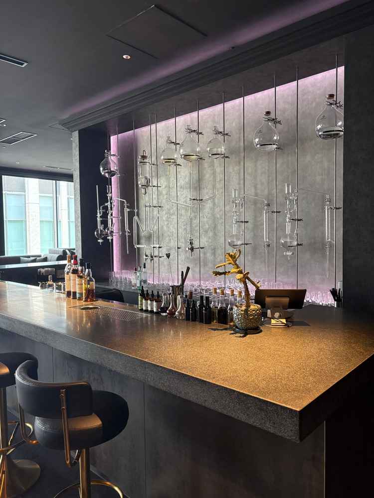 ゲスト待機室。オシャレな雰囲気でした。