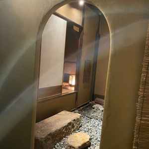 旧三井邸のお茶室。昔からの空間を残しておられるのが素敵でした。