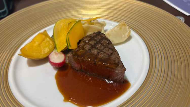 試食のお肉です。