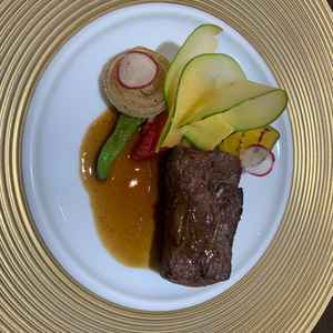 試食会でのローストビーフ