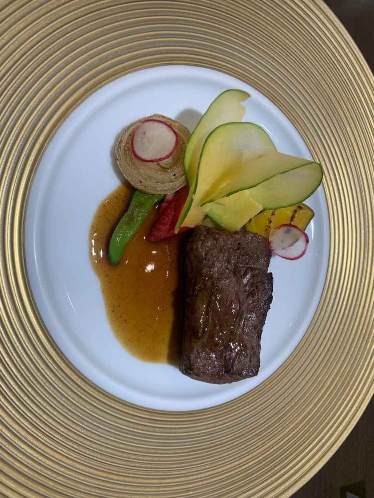 試食会でのローストビーフ