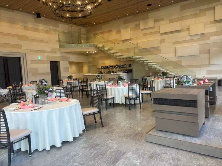 1階の披露宴会場