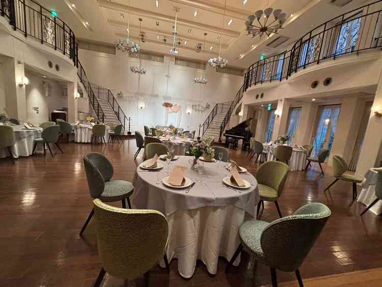 披露宴会場、グランドピアノを使った演出のお話をして頂きました。