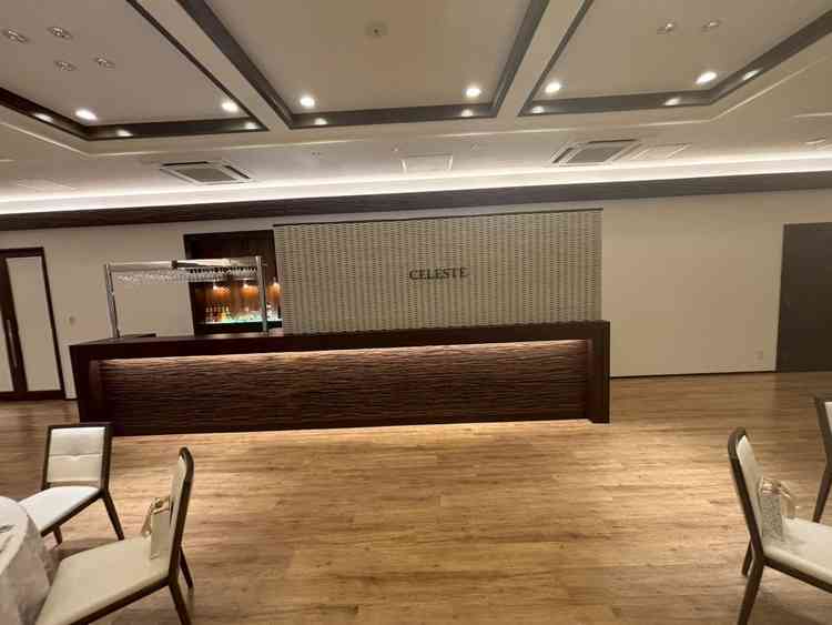 ゲストの方が受付されるところです。