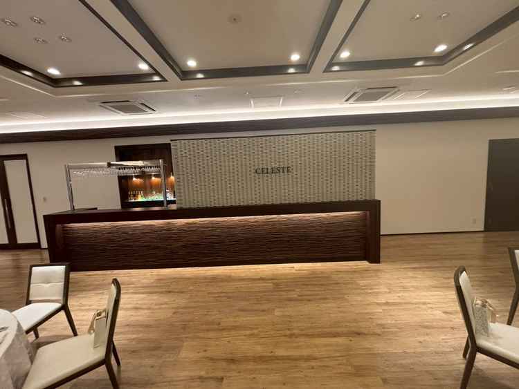 ゲストの方が受付されるところです。