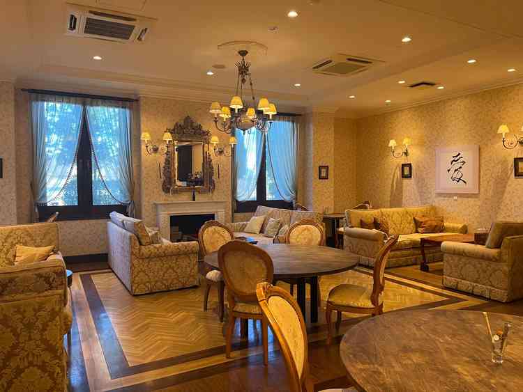 カフェが併設されています