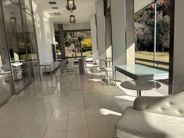 ガーデン屋根付きの場所