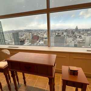 チャペル正面からの景色。