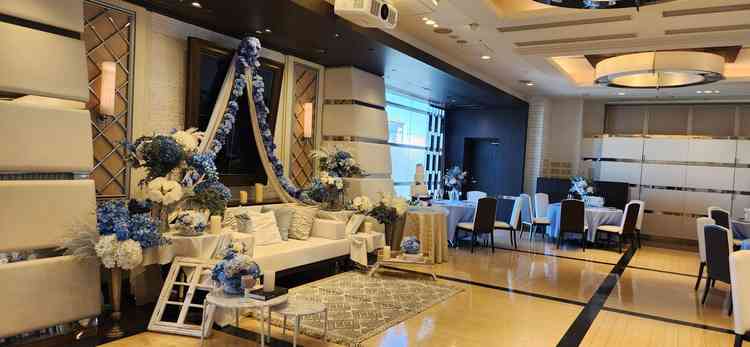 もう一つの会場は洗練された印象でした