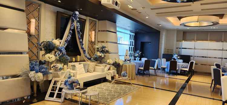 もう一つの会場は洗練された印象でした