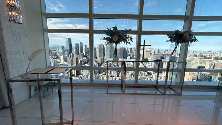 挙式場からの眺め