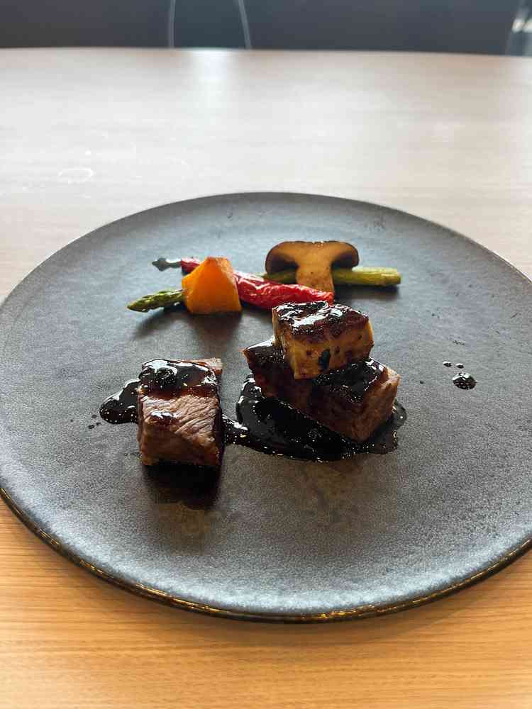 ワンプレートで試食をいただきました。