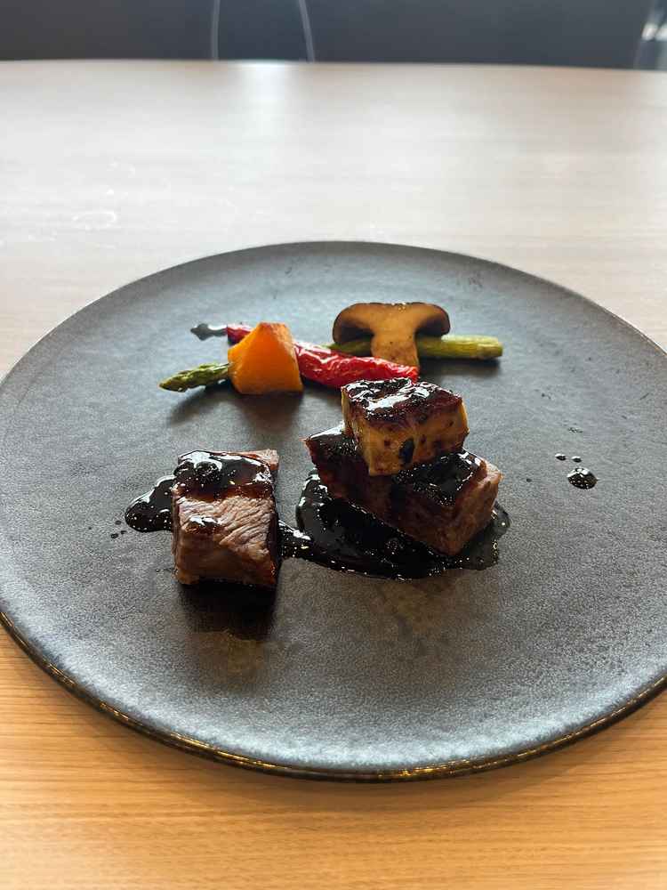 ワンプレートで試食をいただきました。