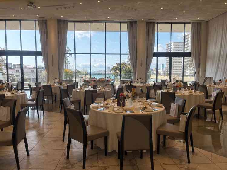 2階の披露宴会場