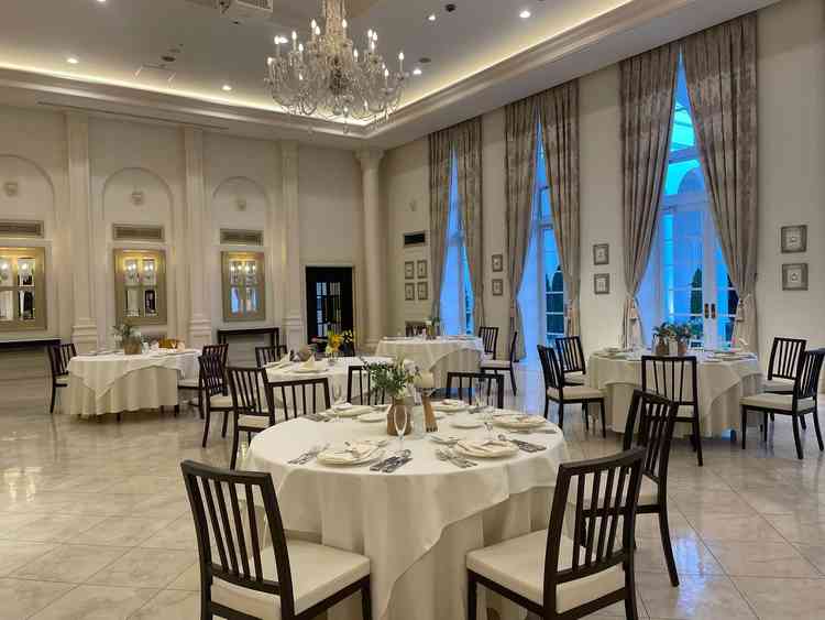 披露宴会場の写真