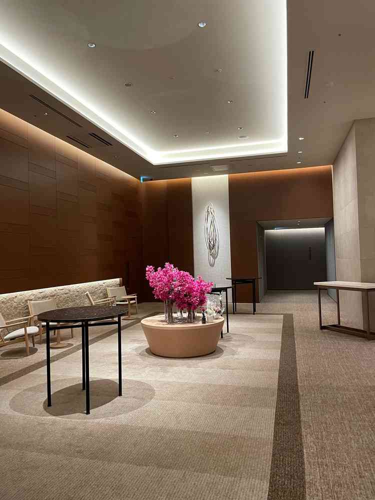 ゲストの待合スペースです。