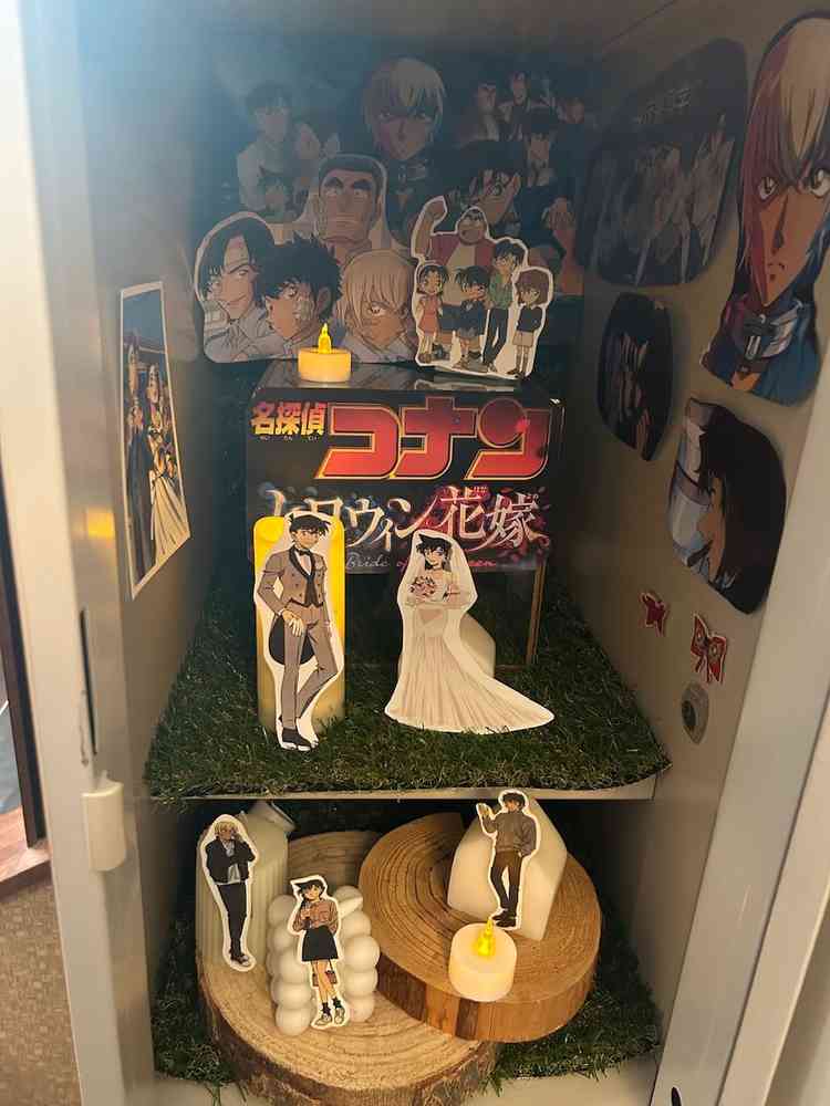 コナンが好きと言っていたので、色々準備していただきました☺とても嬉しかったです！
